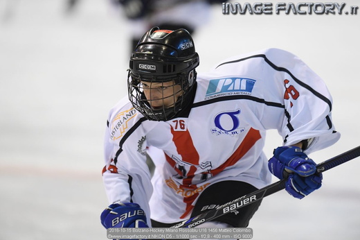 2016-10-15 Bolzano-Hockey Milano Rossoblu U16 1456 Matteo Colombo